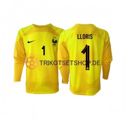 Frankreich Hugo Lloris 1 World Cup 2022 Torwart Herren Trikot Ausweich Langarm