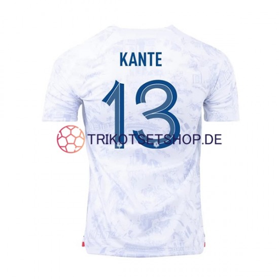 Frankreich Kante 13 World Cup 2022 Herren Trikot Auswärts Kurzarm