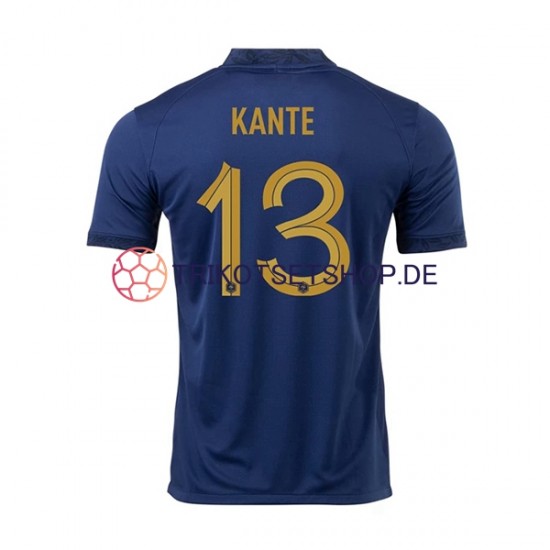 Frankreich Kante 13 World Cup 2022 Herren Trikot Heim Kurzarm