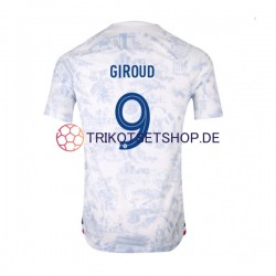 Frankreich Olivier Giroud 9 World Cup 2022 Herren Trikot Auswärts Kurzarm