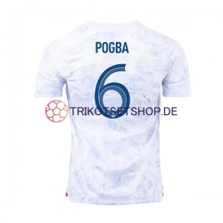 Frankreich Pogba 6 World Cup 2022 Herren Trikot Auswärts Kurzarm