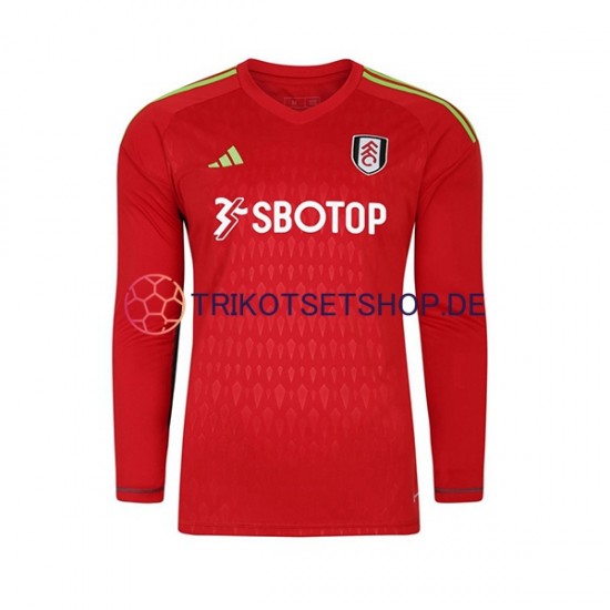 Fulham 2023-2024 Torwart Herren Trikot Heim Langarm