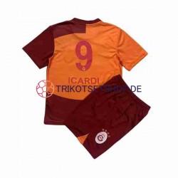 Galatasaray Icardi 9 2023-2024 Kinder Trikotset Heim Kurzarm