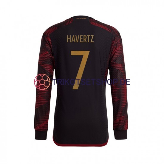 Deutschland Havertz 7 World Cup 2022 Herren Trikot Auswärts Langarm