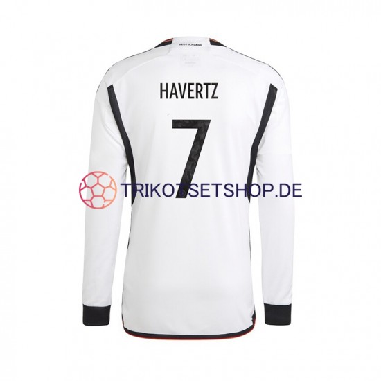 Deutschland Havertz 7 World Cup 2022 Herren Trikot Heim Langarm