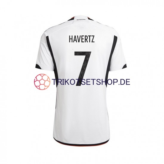 Deutschland Havertz 7 World Cup 2022 Herren Trikot Heim Kurzarm