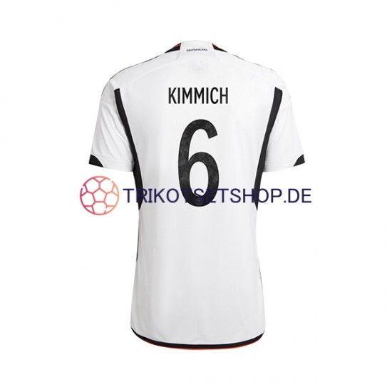 Deutschland Joshua Kimmich 6 World Cup 2022 Herren Trikot Heim Kurzarm