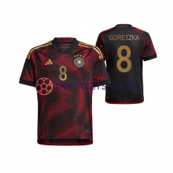 Deutschland Leon Goretzka 8 World Cup 2022 Herren Trikot Auswärts Kurzarm