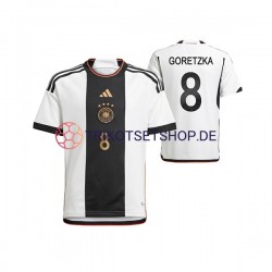 Deutschland Leon Goretzka 8 World Cup 2022 Herren Trikot Heim Kurzarm