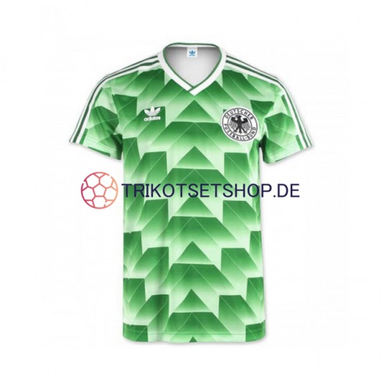 Deutschland Retro 1990 Herren Trikot Auswärts Kurzarm