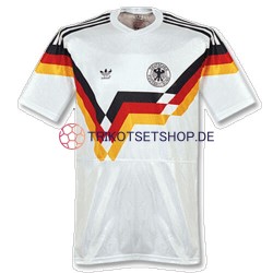 Deutschland Retro 1990 Herren Trikot Heim Kurzarm
