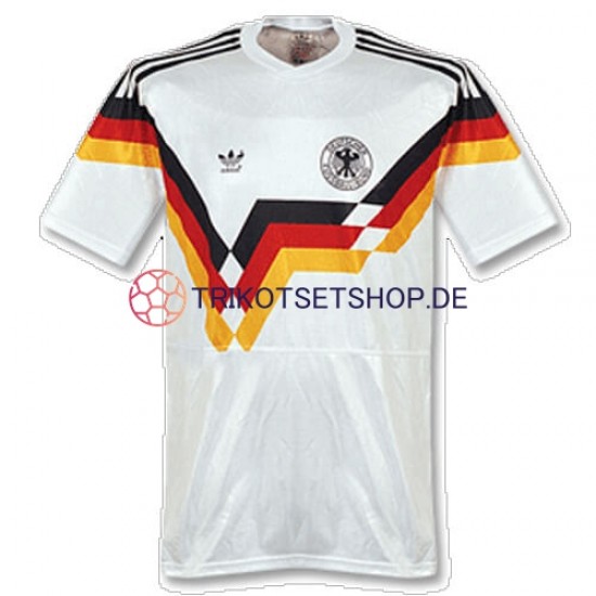 Deutschland Retro 1990 Herren Trikot Heim Kurzarm