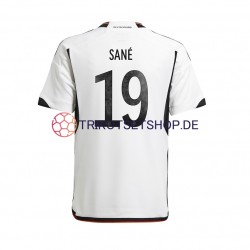 Deutschland Sane 19 World Cup 2022 Herren Trikot Heim Kurzarm