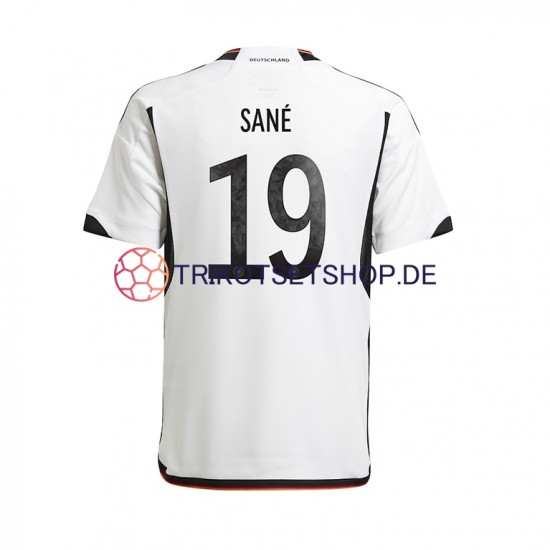 Deutschland Sane 19 World Cup 2022 Herren Trikot Heim Kurzarm