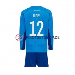 Deutschland TRAPP 12 World Cup 2022 Torwart Kinder Trikotset Heim Langarm