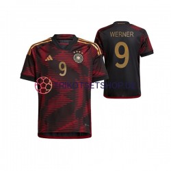 Deutschland Timo Werner 9 World Cup 2022 Herren Trikot Auswärts Kurzarm