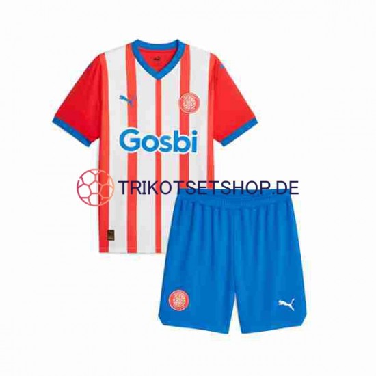 Girona 2023-2024 Kinder Trikotset Heim Kurzarm