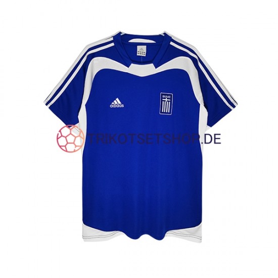 Griechenland Retro 2004 Herren Trikot Auswärts Kurzarm