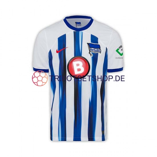 Hertha BSC 2023-2024 Herren Trikot Heim Kurzarm