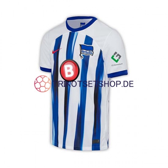 Hertha BSC 2023-2024 Herren Trikot Heim Kurzarm