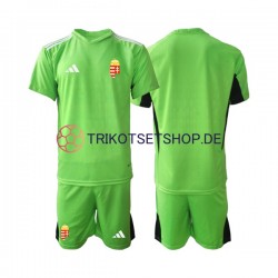Ungarn 2022 Torwart Kinder Trikotset Heim Kurzarm
