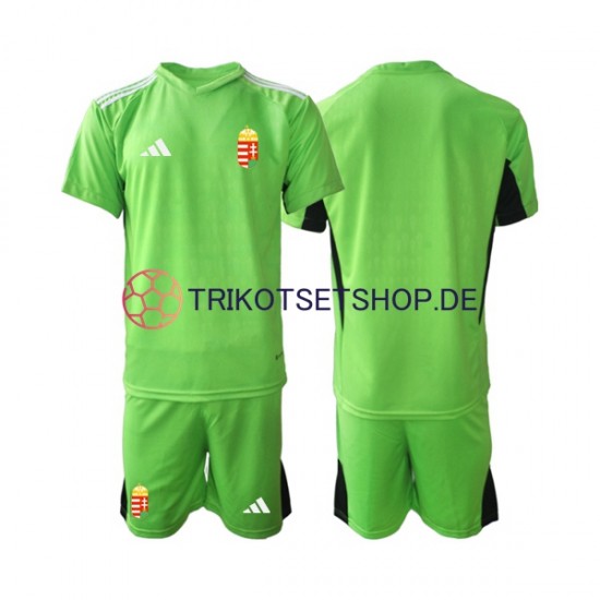 Ungarn 2022 Torwart Kinder Trikotset Heim Kurzarm