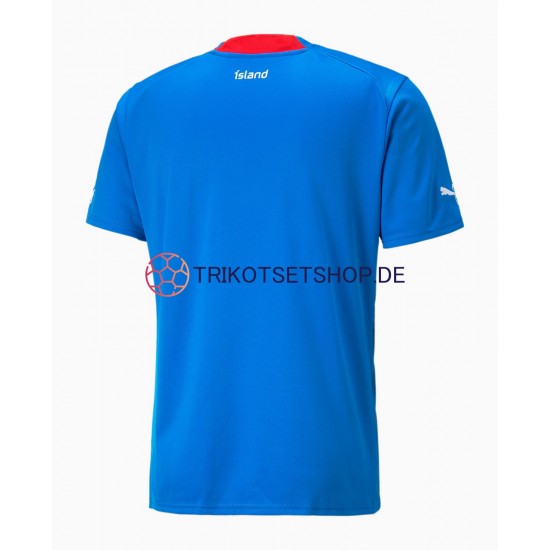 Island 2022 Herren Trikot Heim Kurzarm