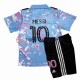 Inte Miami Lionel Messi 10 2023-2024 Kinder Trikotset Ausweich Kurzarm