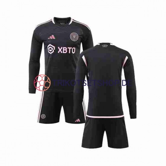 Inter Miami 2023-2024 Kinder Trikotset Auswärts Langarm
