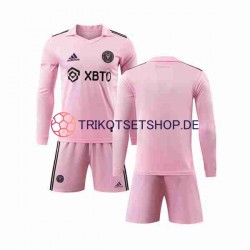 Inter Miami 2023-2024 Kinder Trikotset Heim Langarm