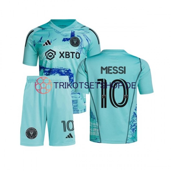 Inter Miami Lionel Messi 10 Special 2023-2024 Kinder Trikotset Heim Kurzarm