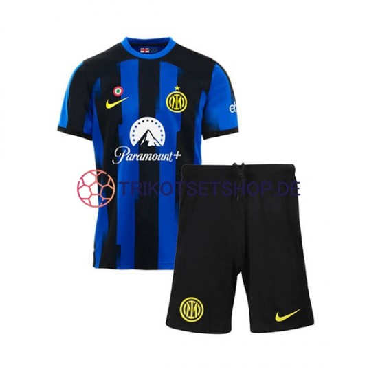 Inter Mailand 2023-2024 Kinder Trikotset Heim Kurzarm