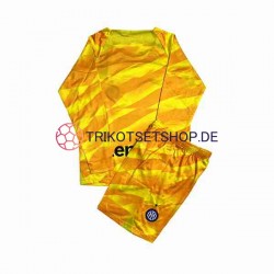 Inter Mailand 2023-2024 Torwart Kinder Trikotset Heim Langarm