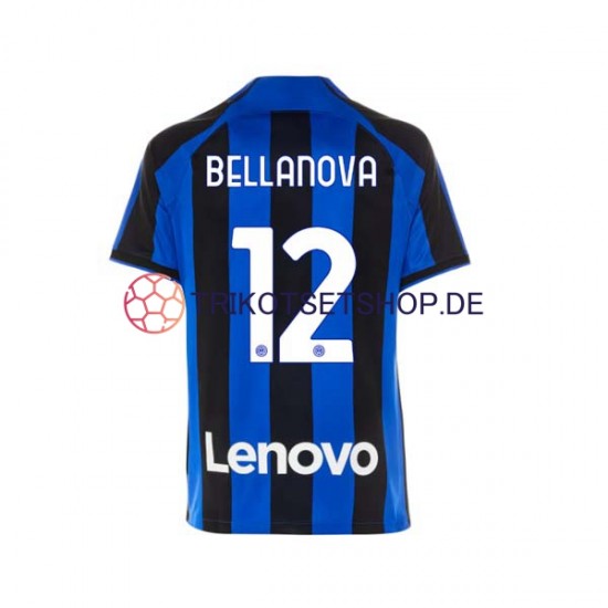 Inter Mailand Raoul Bellanova 12 2022-2023 Herren Trikot Heim Kurzarm