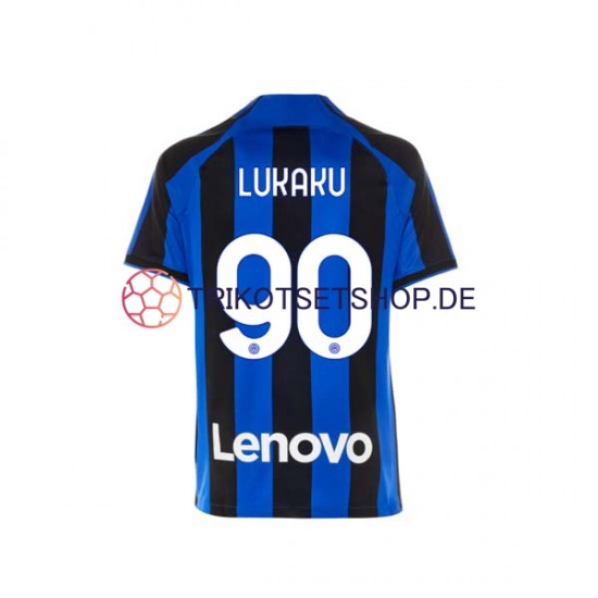 Inter Mailand Romelu Lukaku 90 2022-2023 Herren Trikot Heim Kurzarm