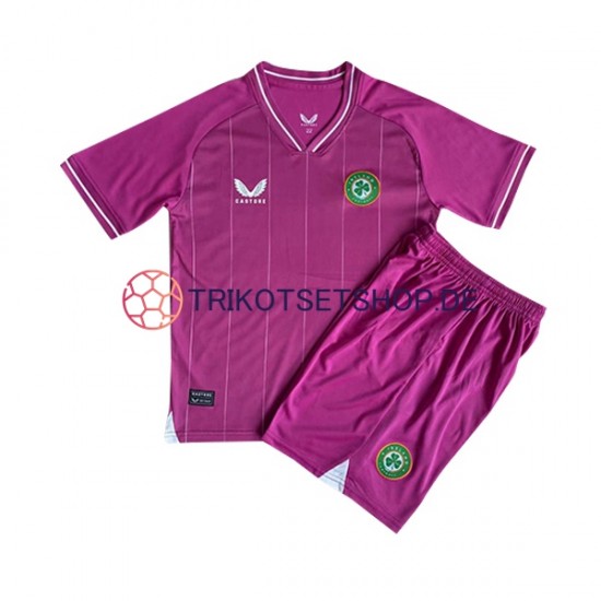 Irland 2023 Torwart Kinder Trikotset Heim Kurzarm