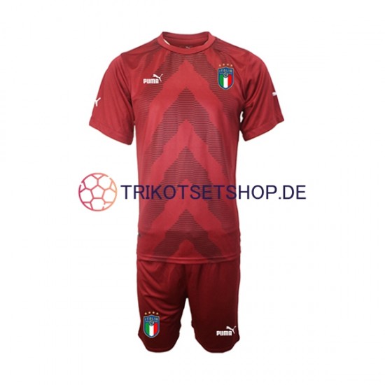 Italien 2022-2023 Torwart Kinder Trikotset Auswärts Kurzarm
