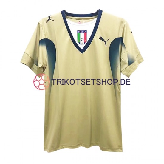 Italien Retro 2006 Torwart Herren Trikot Heim Kurzarm