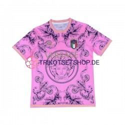 Italien Versace 2023-2024 Herren Trikot Kurzarm Pink