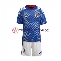 Japan World Cup 2022 Kinder Trikotset Heim Kurzarm