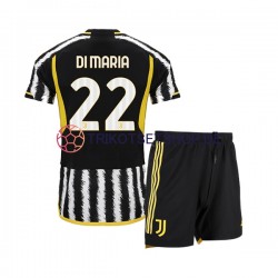Juventus Turin Angel Di Maria 22 2023-2024 Kinder Trikotset Heim Kurzarm