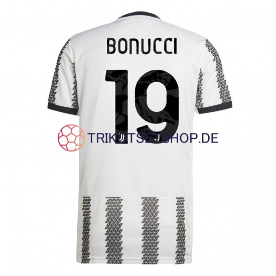 Juventus Turin Bonucci 19 2022-2023 Herren Trikot Heim Kurzarm