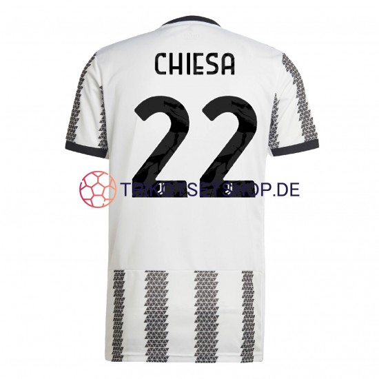Juventus Turin Chiesa 22 2022-2023 Herren Trikot Heim Kurzarm