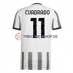 Juventus Turin Cuadrado 11 2022-2023 Herren Trikot Heim Kurzarm