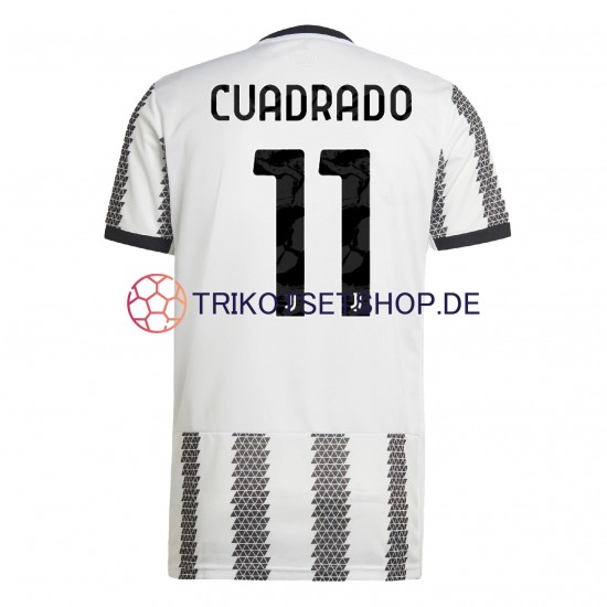 Juventus Turin Cuadrado 11 2022-2023 Herren Trikot Heim Kurzarm