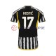 Juventus Turin Filip Kostic 17 2023-2024 Herren Trikot Heim Kurzarm