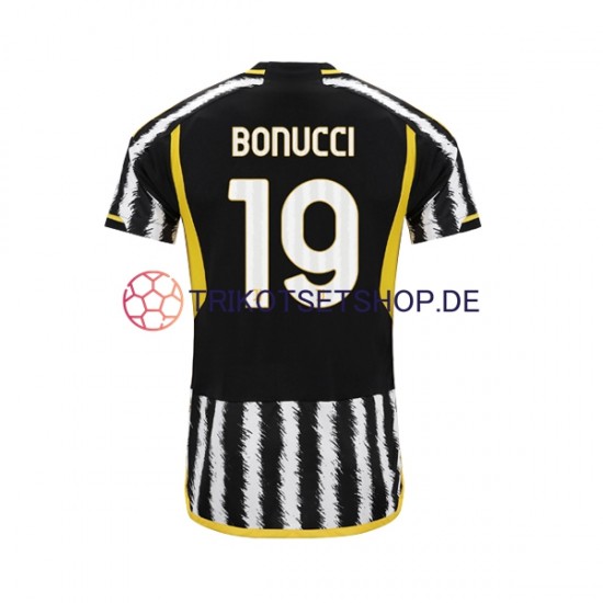 Juventus Turin Leonardo Bonucci 19 2023-2024 Herren Trikot Heim Kurzarm