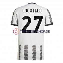Juventus Turin Locatelli 27 2022-2023 Herren Trikot Heim Kurzarm