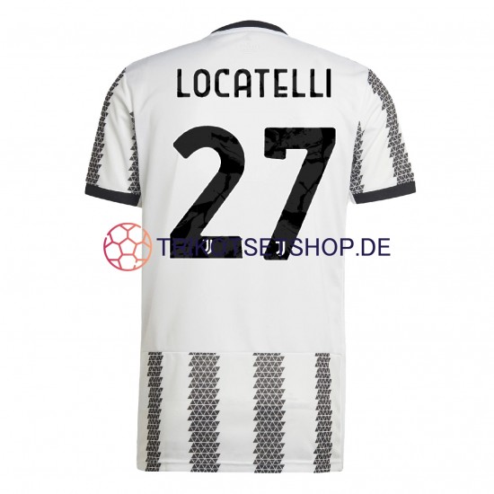 Juventus Turin Locatelli 27 2022-2023 Herren Trikot Heim Kurzarm