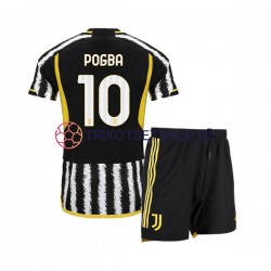 Juventus Turin Paul Pogba 10 2023-2024 Kinder Trikotset Heim Kurzarm
